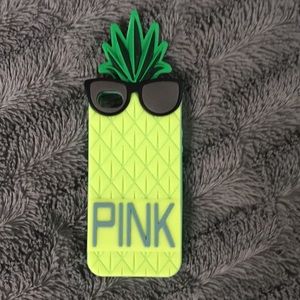 Pink Victoria’s Secret Pineapple iPhone case